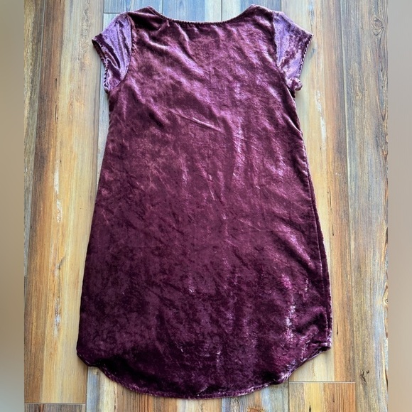 Soft Surroundings Embroidered Velvet Boho Shift Dress medium - Picture 5 of 5